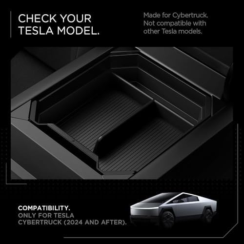 Spigen Center Console Organizer Tray Designed for Tesla Cybertruck 2026-23