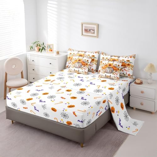 Erosebridal Autumn Harvest Fall Bed in A Bag Queen Comforter Set 7 Piece - Image 4