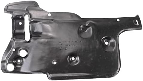 TRQ Front Right Inner Fender Liner Black Passenger Side