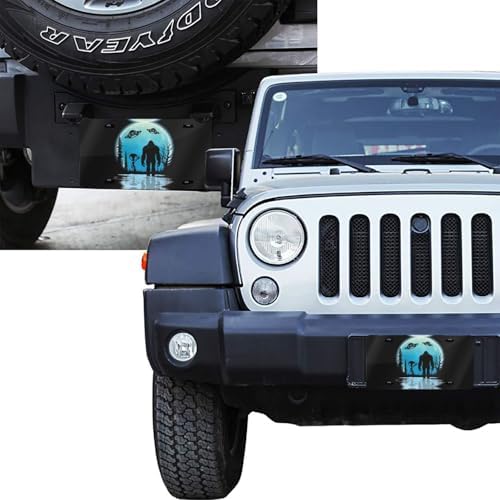 Alien Bigfoot Front License Plate 6" * 12" for Women