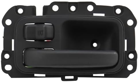 TRQ Driver Side Interior Door Handle Black