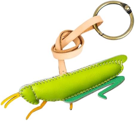 Insects Leather Bag Charm - Unique Purse Charm Keychain for Backpacks