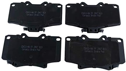 TRQ Front Brake Pads Ceramic