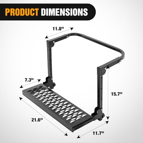 Nilight Folding Heavy Duty Tire Step Fit Tire from 10” to 14”