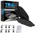 TRQ Front Brake Pads Ceramic Hardware