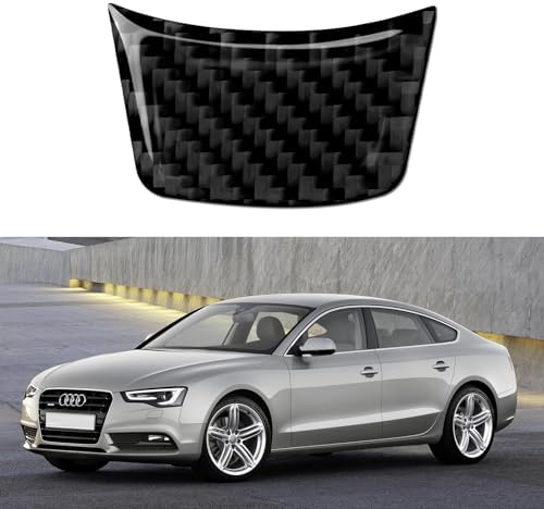 Steering Wheel Decals for Audi A4 B8 2008-2015 / A5 2012-2016 Accessories Carbon Fiber Interior Stickers