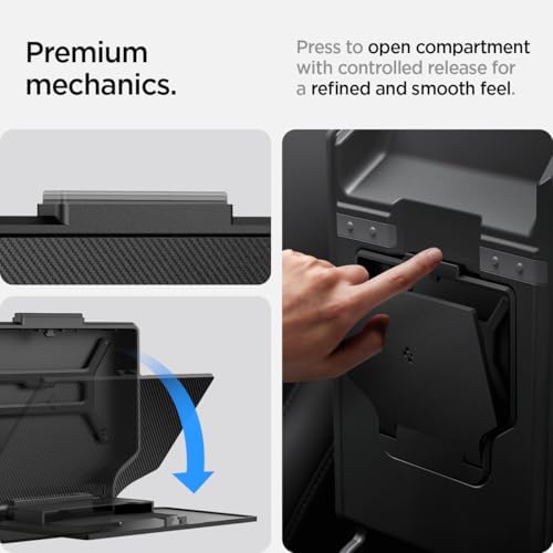 Spigen One-Tap Hidden Storage Box for Tesla Model Y Juniper & Model Y L (Standard, Premium & Performance 2026/2025) and Model 3 Highland (Standard, Premium & Performance 2026/25/24)