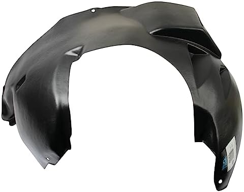 TRQ Front Left Inner Fender Liner Drivers Side