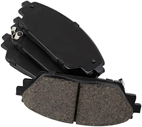 TRQ Front Ceramic Brake Pad Set