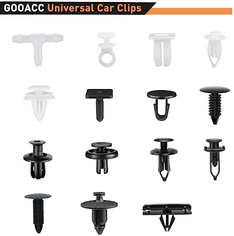 GOOACC 501PCS Universal Car Clips Mixed Auto Bumper Fender Trim Door - Image 3
