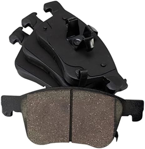 TRQ Front Ceramic Brake Pad Set Includes Contact Point Grease