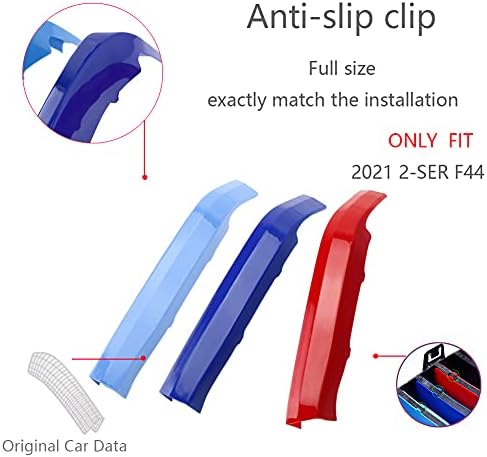 Lanyun Grille Insert stripes 2 series 21-up compatible with bmw accessories - Image 4