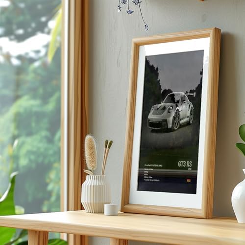CSLGQGV Car Poster Vintage Racing Car Wall Art Supercar Canvas Prints Painting For Men Room Pictures Guys Dorm Room Aesthetics Decor Bedroom Office (Unframed,8×10inch,9pcs) black - Image 5