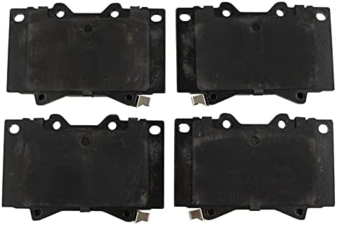 TRQ Front Brake Pads Ceramic Hardware Wear Sensor