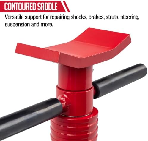 SUNEX Tools 1,500 lb. Quick Adjust Underhoist Support Stand, Model 6813 - Image 4