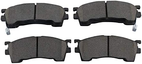 TRQ Front Brake Pads Ceramic Hardware