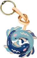 Zodiac Horoscope Bag Charm - Unique Purse Charm Keychain for Backpacks