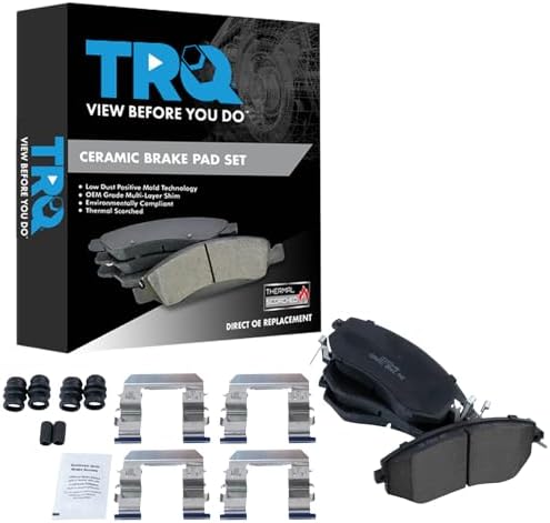 TRQ Premium Posi Ceramic Brake Pad Front Set