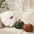 Fall Pumpkin Pillow Stuffed Set of 3 Halloween Pumpkins Decor Pillows by Eoieov