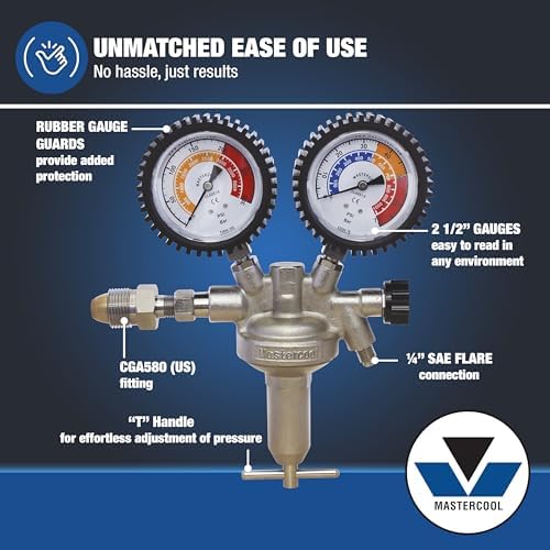 Mastercool 53001 Nitrogen Pressure Regulator - Image 4