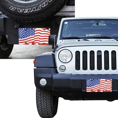 American Flag Front License Plate 6" * 12" for Women