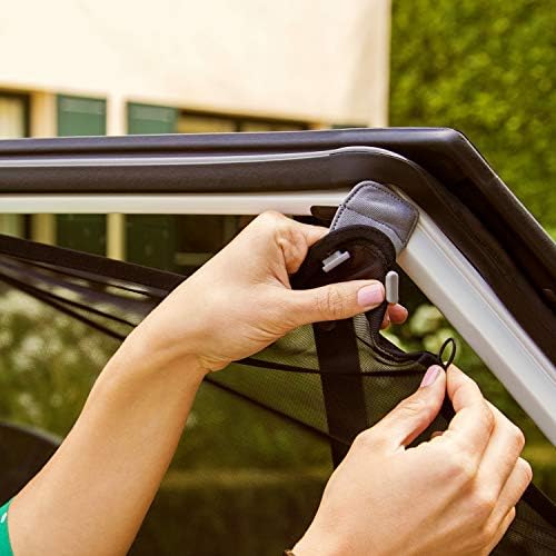 Munchkin® Brica® Magnetic Stretch to Fit™ Sun Shade, Black (Pack of 12)