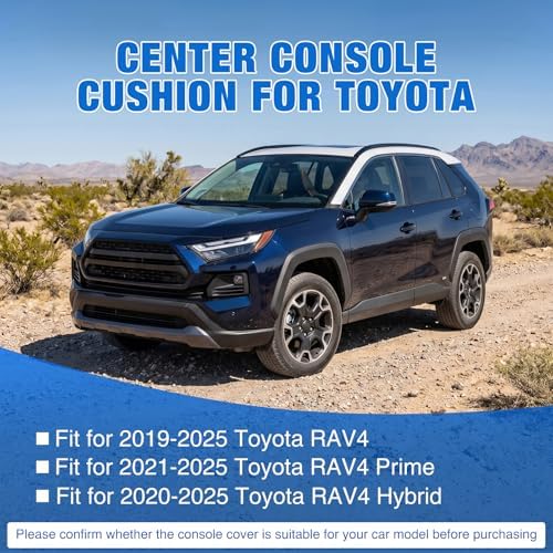 Nilight Center Console Cover Fit for Toyota RAV4 2019-2025 Armrest Cushion