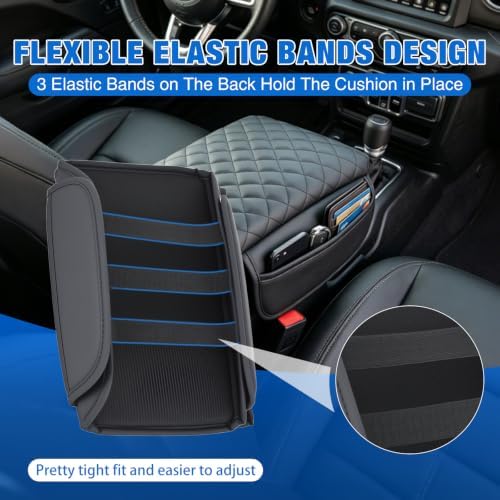 Nilight Center Console Cover for Jeep Wrangler JL Gladiator JT 2018-2026