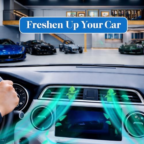GENANY 3D Resin Spooky Nightmare Car Air Freshener Vent Clip