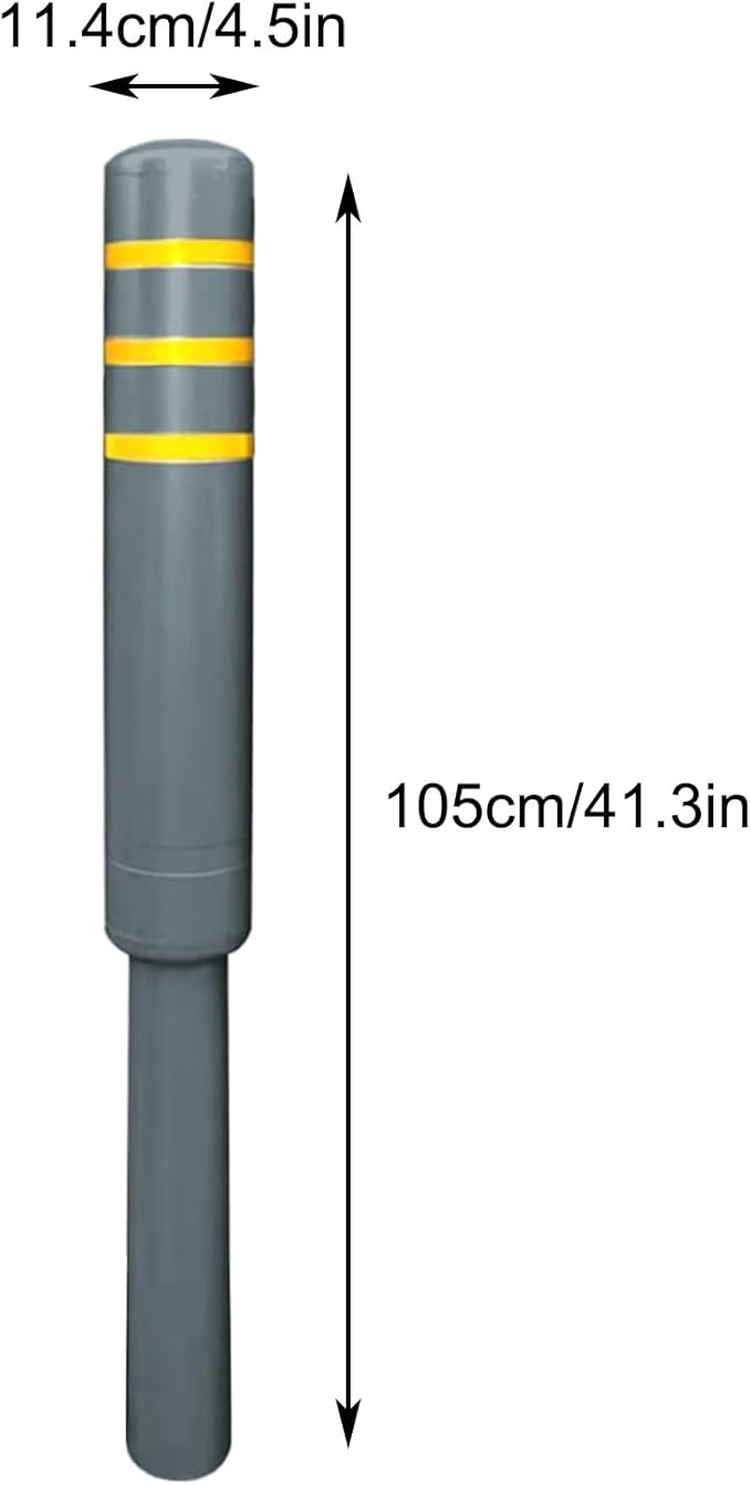 Metal Safety Bollard, Car Parking Protection Posts, Personal Garage Driveway - Image 7