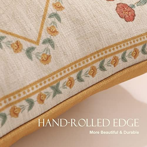 patdrea Designer French Vintage Pillow Cover,12"x20",Set of 2 - Image 5