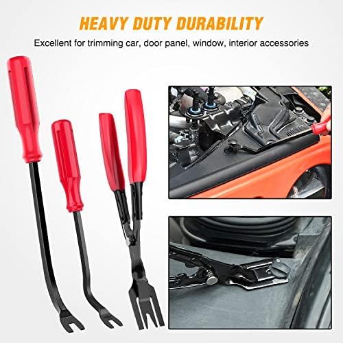 GOOACC 238Pcs Auto Trim Removal Tool and Push Pin Retainer Clip Set - Image 3