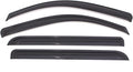KPY Window Visor Rain Guard for 2008-2014 BMW X6, Side Window Vent Deflectors by KPYBizConnect