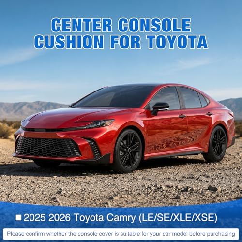 Nilight Center Console Cover Fit for Toyota Camry 2025 2026 LE SE XLE XSE