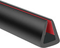 Rubber Edge Trim, 5/16" Self Adhesive Flexible U Channel Edge Protecter by YANRUIPRO