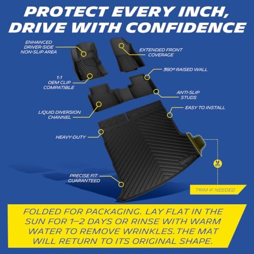 Michelin Vehicle Mats for 2025-2026 Subaru Forester Hybrid (4 Piece)
