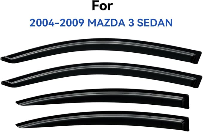 Window Visors Rain Guards Shield - Image 2