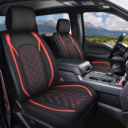 Nilight Car Seat Covers Custom Fit 2009-2024 F150 2017-2024 F250 F350 F450