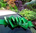 Big Emerald Green Car Bow - 25" Wide, Fall by GiftWrapEtc