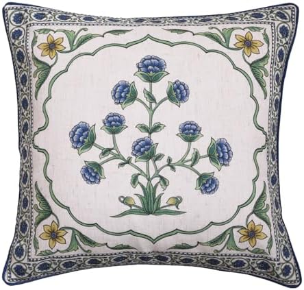 patdrea Designer French Vintage Throw Pillow Cover,18"x18" by patdrea