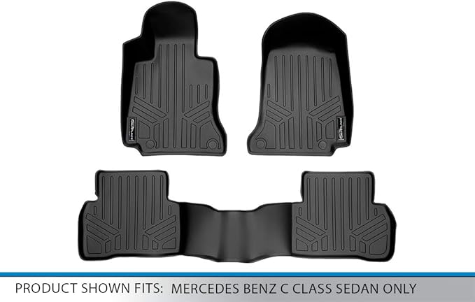 SMARTLINER Custom Fit Floor Mats 2 Row Liner Set - Image 5