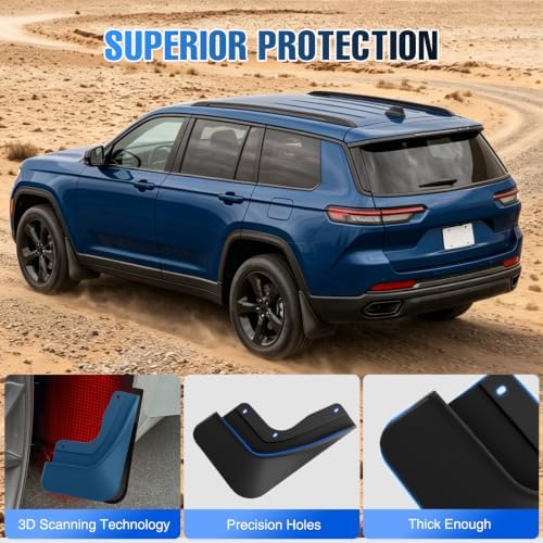 Nilight Mud Flaps Splash Guards for Jeep Grand Cherokee L 2021-2026