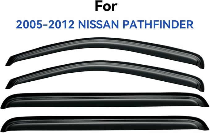 Window Visors Rain Guards Shield - Image 2