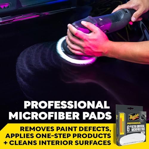 Meguiar's Professional 6" Ultra Universal Microfiber Pad, 2 Pack - Image 2