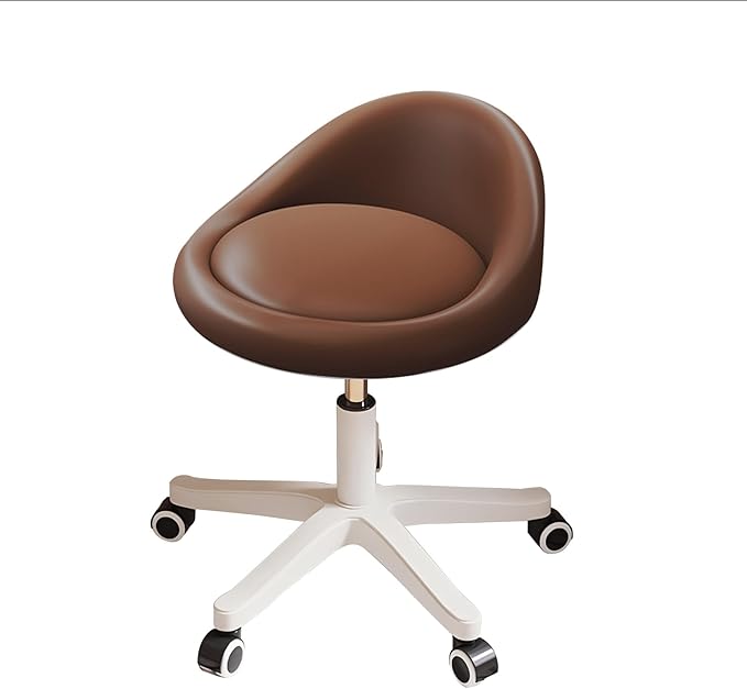 Rolling Stool Set of 4 Rolling Hydraulic Salon Stool - Image 7