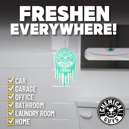 Chemical Guys, Hanging Air Fresheners, New Car Scent, 12 Pack, for Cars - Image 3