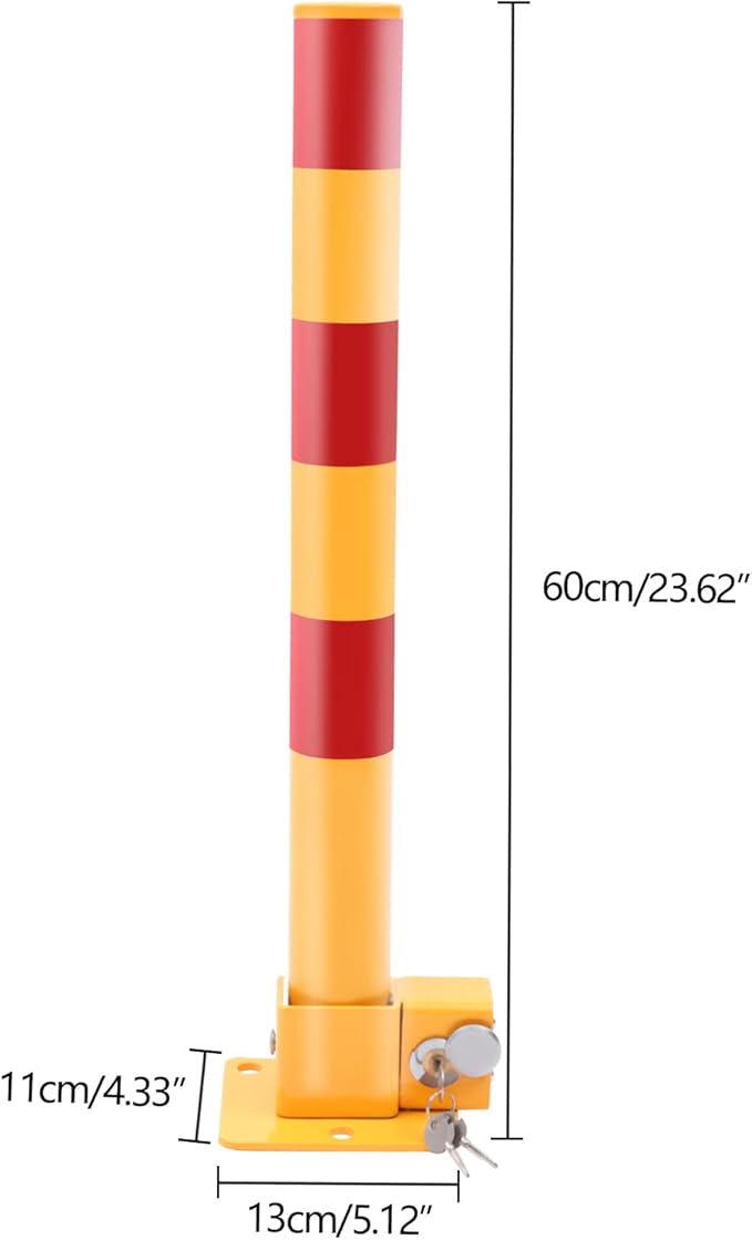 Spring Parking Post Wall Mount Parking Barrier - Image 2