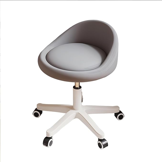 Rolling Stool Set of 4 Rolling Hydraulic Salon Stool - Image 8