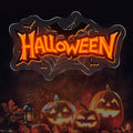 Happy Halloween Neon Sign, Bat Spider Web Halloween LED Light, 16.7"x9.8" by DMDMBSR
