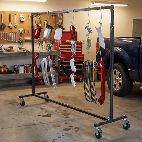 Eastwood Portable Adjustable Frame Painting Rack 6 Hooks Durable Powder Coat - Image 6